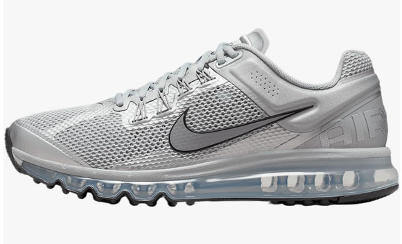 Nike Air Max 2013 Men\'s Shoes (HQ3025-001, Silver/Black) Size 10 main image 7